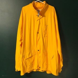 Yellow Rain Jacket